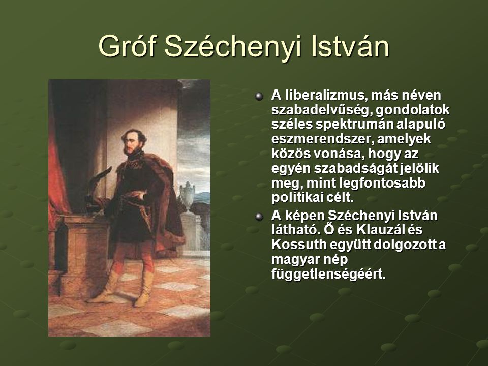 Gróf Széchenyi István