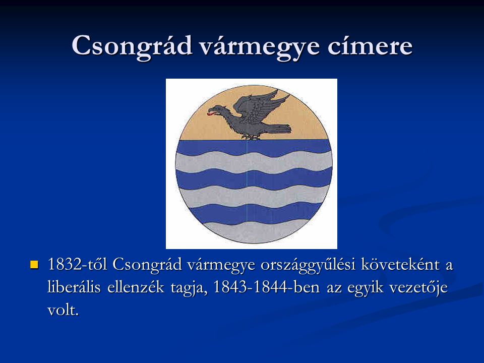 Csongrád vármegye címere