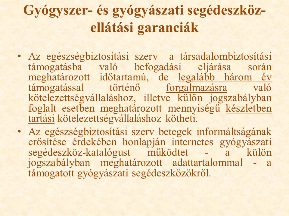 2006. évi XCVIII. Törvény A Biztonságos és Gazdaságos Gyógyszer- és ...