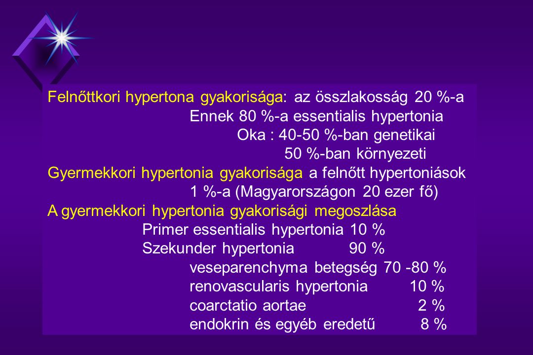 a primer hipertónia etiológiája miért fordul elő hipertónia