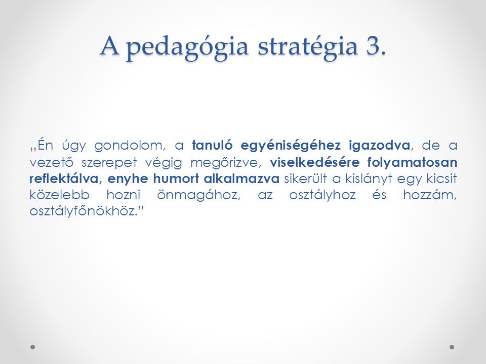 A pedagógia stratégia 3.