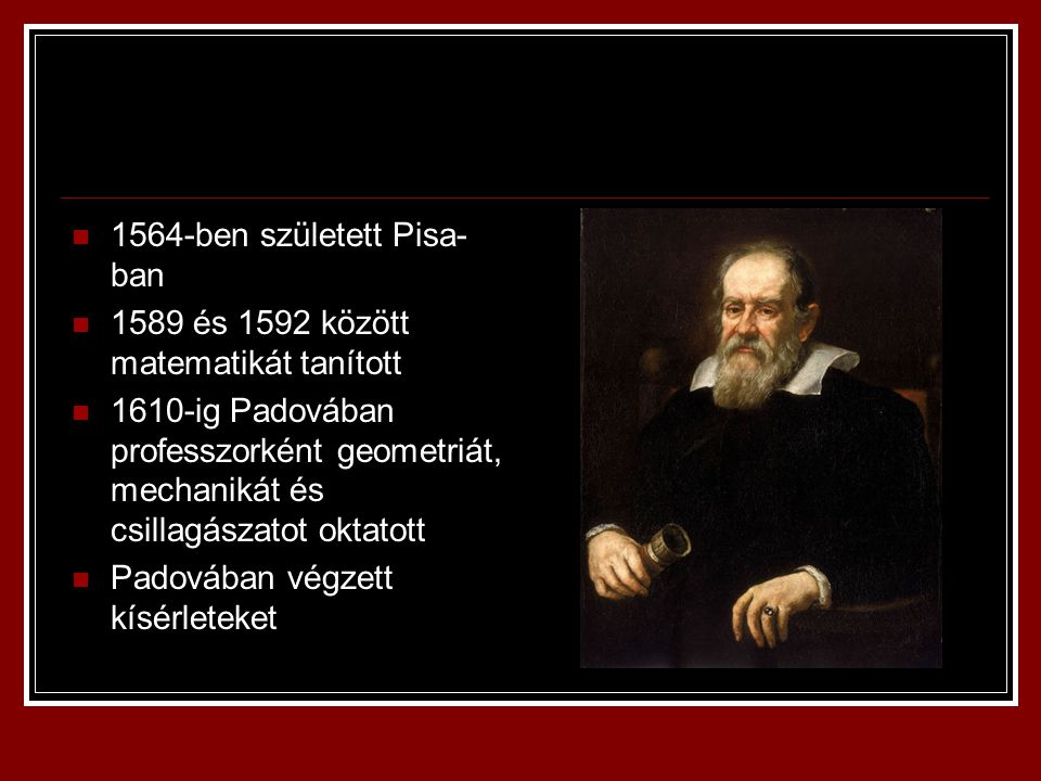 1564-ben született Pisa-ban