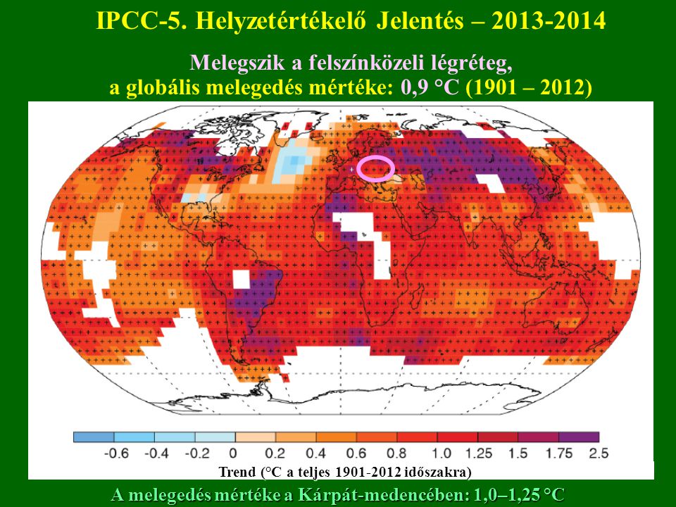 IPCC-5. Helyzetértékelő Jelentés –