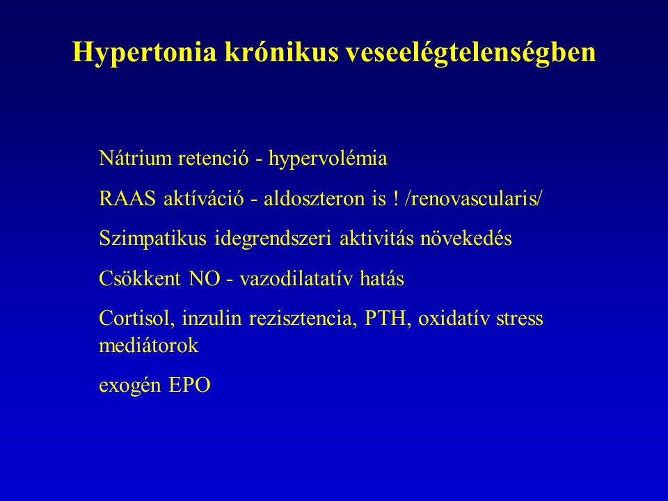 Só és hipertónia - Nátrium-retenciós hipertónia