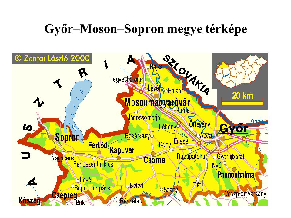 Győr Sopron Megye Térkép - Marlpoint