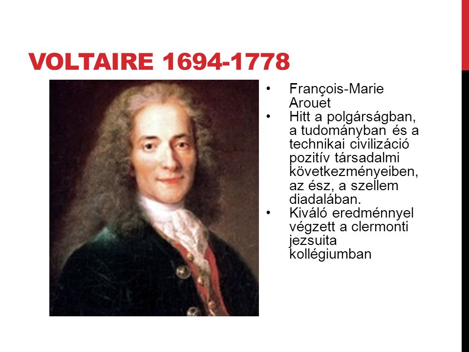 Voltaire François-Marie Arouet