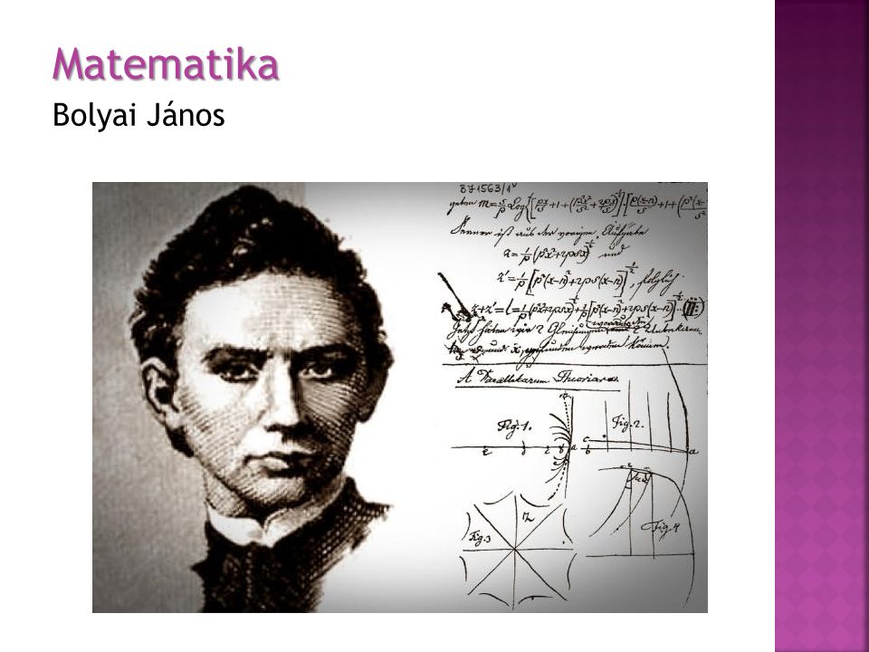 Matematika Bolyai János